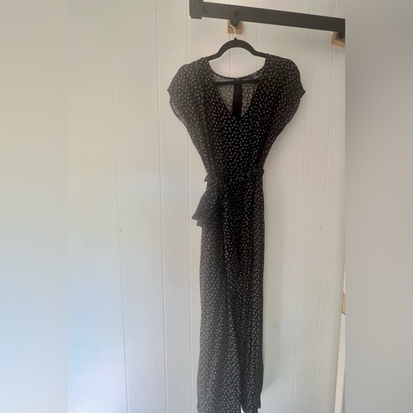 Chaps Wide Leg Floral Jumpsuit - Picture 12 of 14